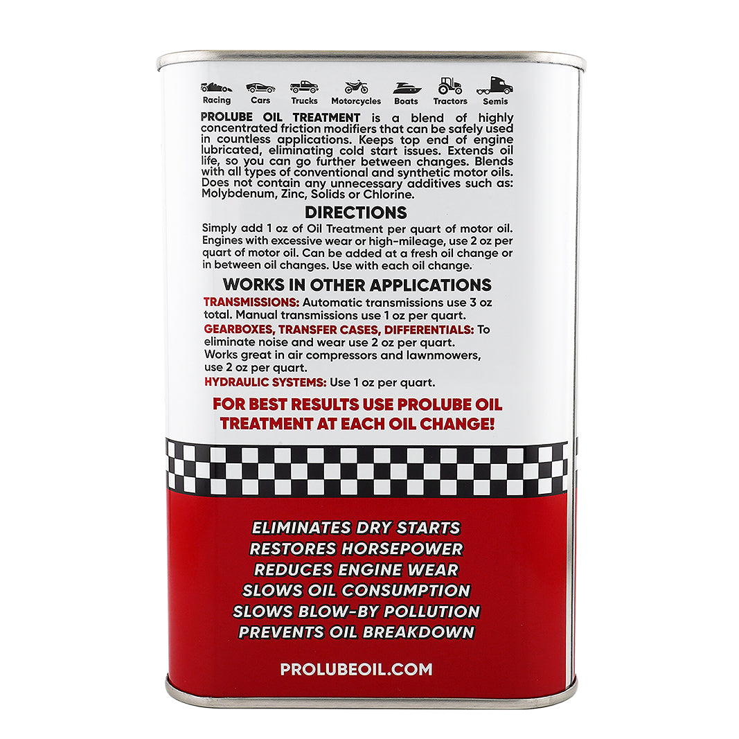 Prolube 16oz Engine Oil Additive Reduces Wear Noise Vibration Prolube 16oz Engine Oil Additive Reduces Wear Noise Vibration